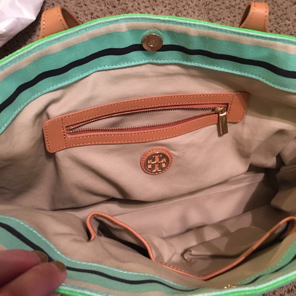Tory Burch large tote canvas bag - Picture 4 of 6